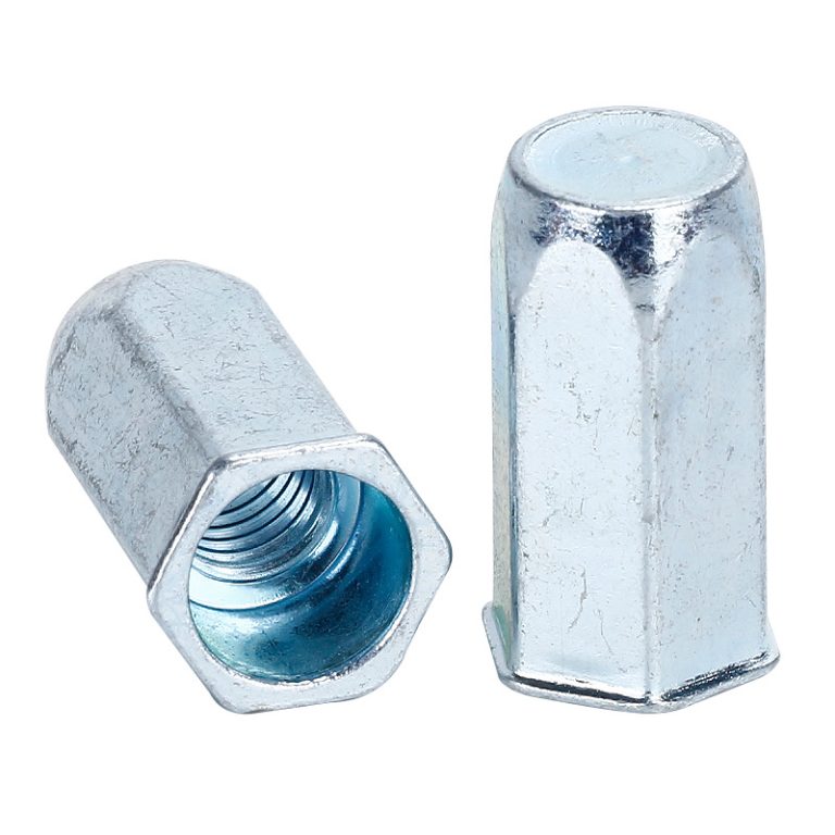 Technical Knowledge 1 Reduced hex head, full Hex body Rivet nut, Closed end